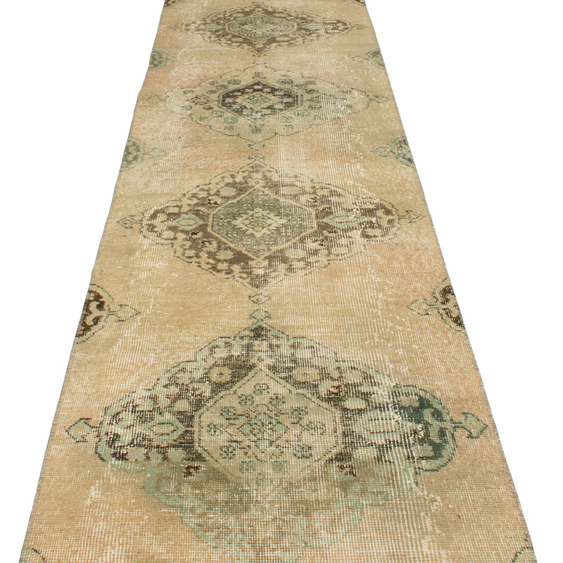 Vintage Turkish Runner Rug - K0091519