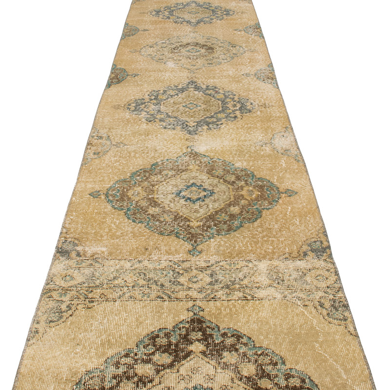 Vintage Turkish Runner Rug - K0091520