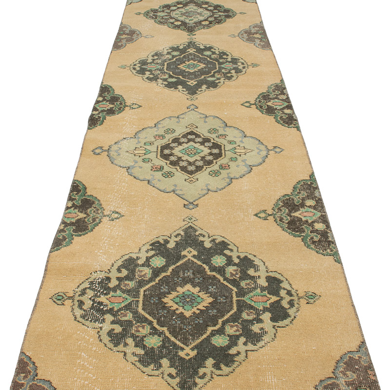Vintage Turkish Runner Rug - K0091523