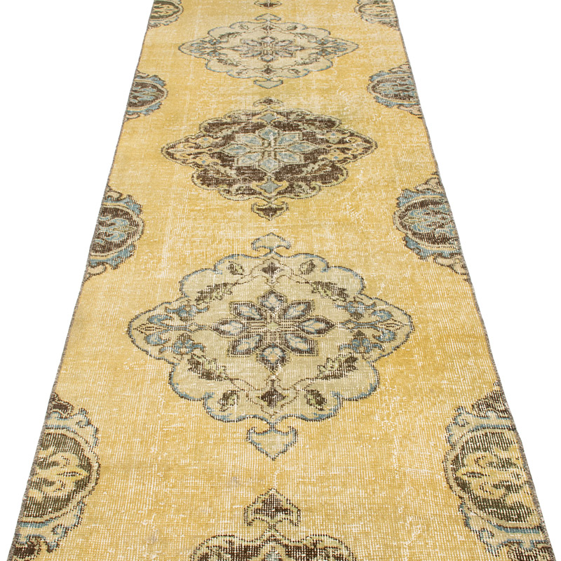 Vintage Turkish Runner Rug - K0091523