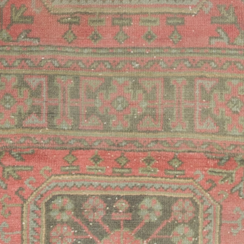 Alfombra Turca Vintage de pasillo - K0091526