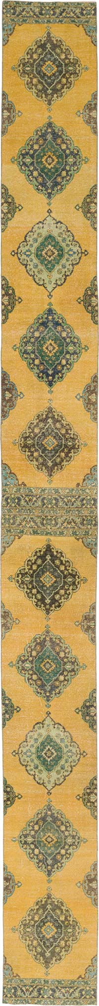 Alfombra Turca Vintage de pasillo