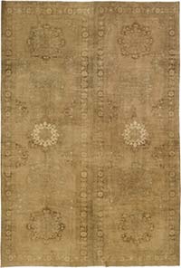 Alfombra Vintage Turca Anudada a Mano - 295 cm x 420 cm