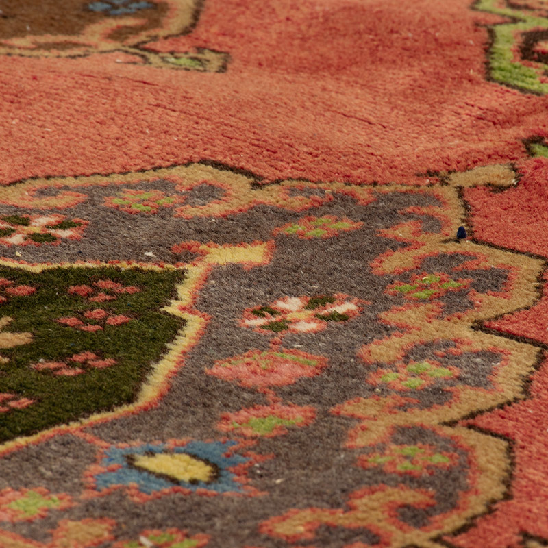 Alfombra Vintage Turca Anudada a Mano - 296 cm x 426 cm - K0091532