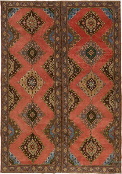 El Dokuma Vintage Halı - 296 cm x 426 cm