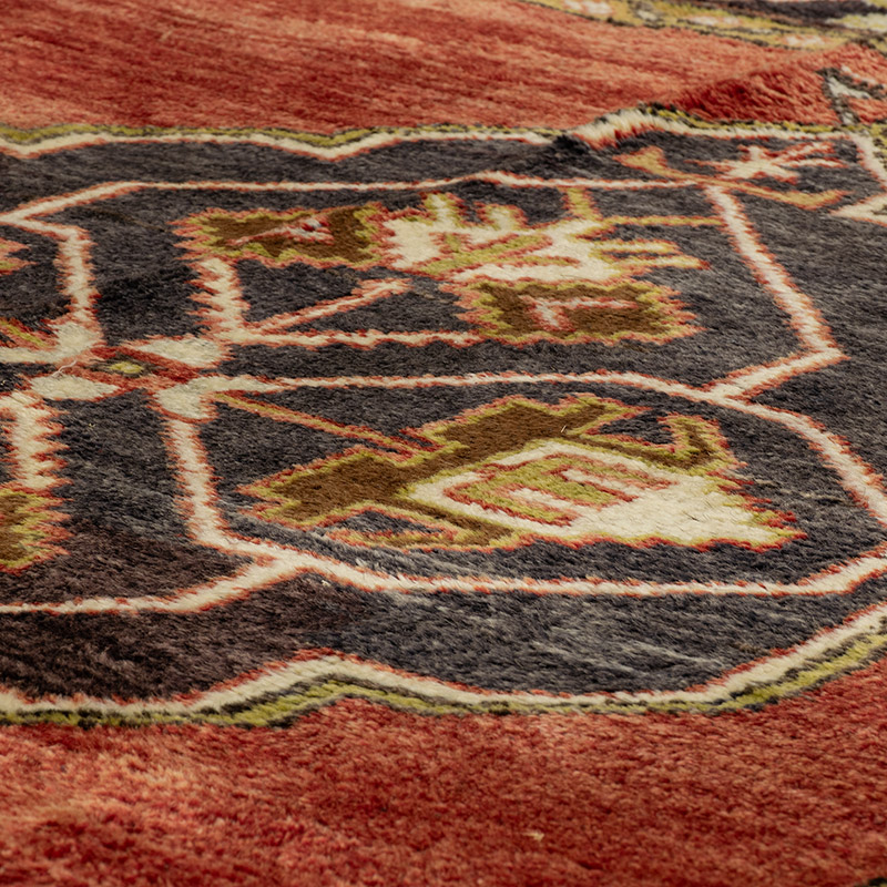 Alfombra Vintage Turca Anudada a Mano - 297 cm x 342 cm - K0091533