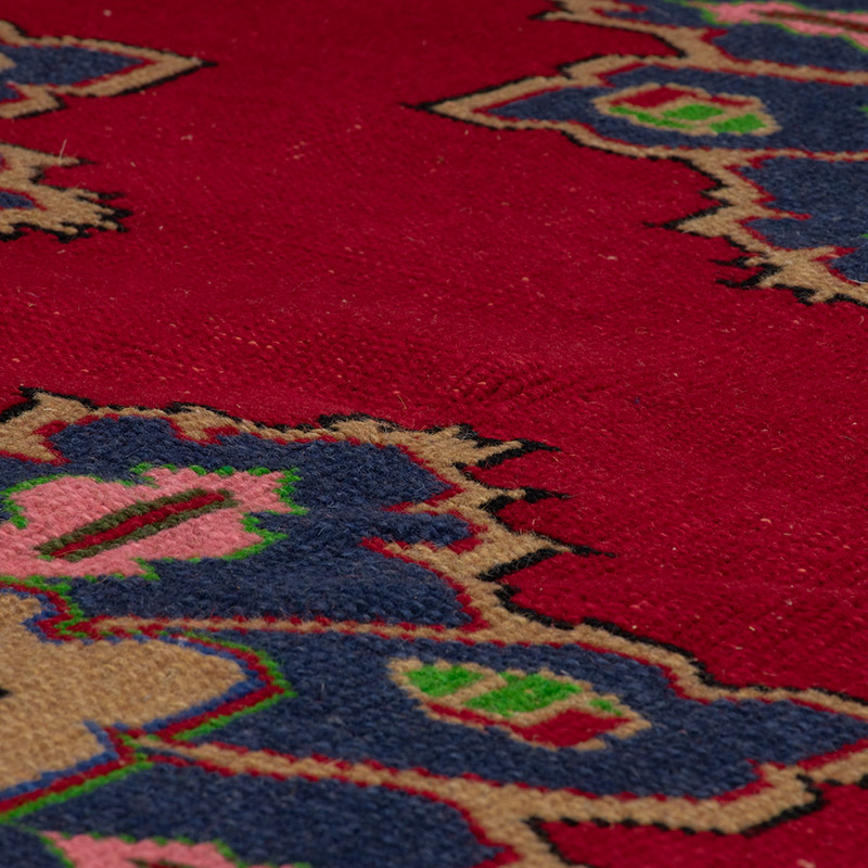 Alfombra Vintage Turca Anudada a Mano - 277 cm x 315 cm - K0091534