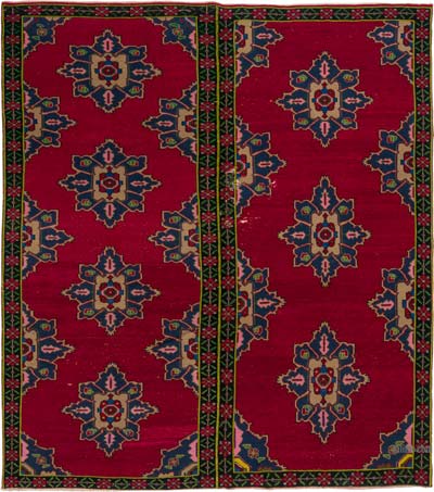Vintage Turkish Hand-Knotted Rug - 9' 1" x 10' 4" (109" x 124")