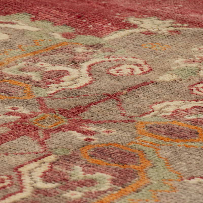 Alfombra Vintage Turca Anudada a Mano - 276 cm x 340 cm - K0091535