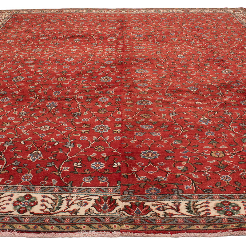 Alfombra Vintage Turca Anudada a Mano - 291 cm x 340 cm - K0091538