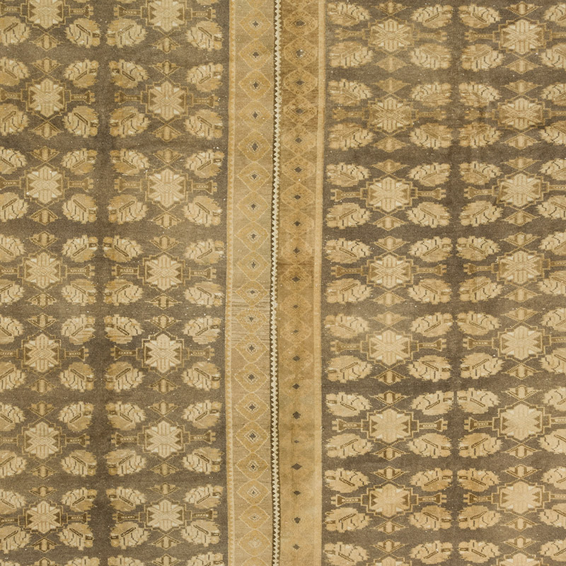 Alfombra Vintage Turca Anudada a Mano - 315 cm x 390 cm - K0091539