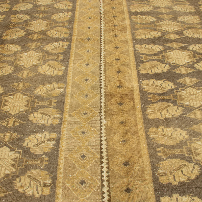 Alfombra Vintage Turca Anudada a Mano - 315 cm x 390 cm - K0091539