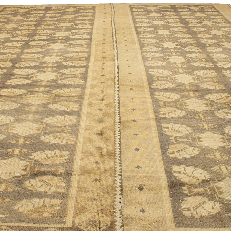Alfombra Vintage Turca Anudada a Mano - 315 cm x 390 cm - K0091539