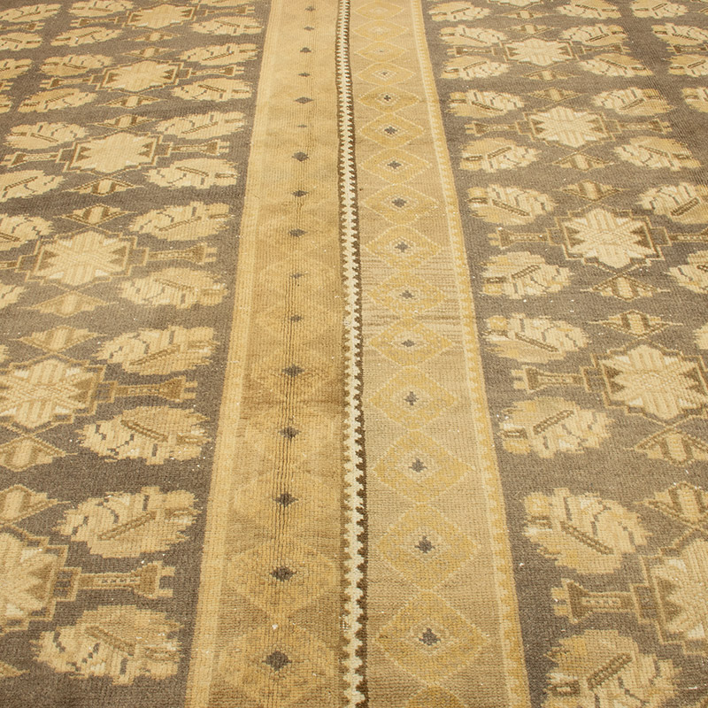 Alfombra Vintage Turca Anudada a Mano - 315 cm x 390 cm - K0091539