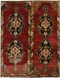 El Dokuma Vintage Halı - 261 cm x 330 cm