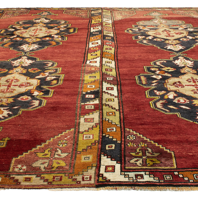 El Dokuma Vintage Halı - 261 cm x 330 cm - K0091540