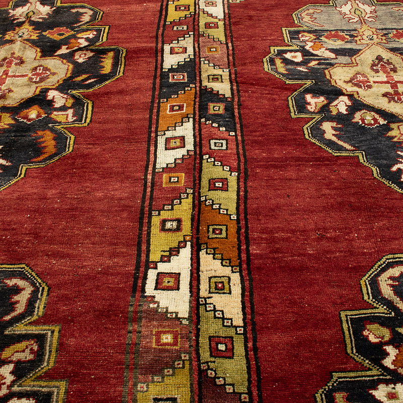 El Dokuma Vintage Halı - 261 cm x 330 cm - K0091540
