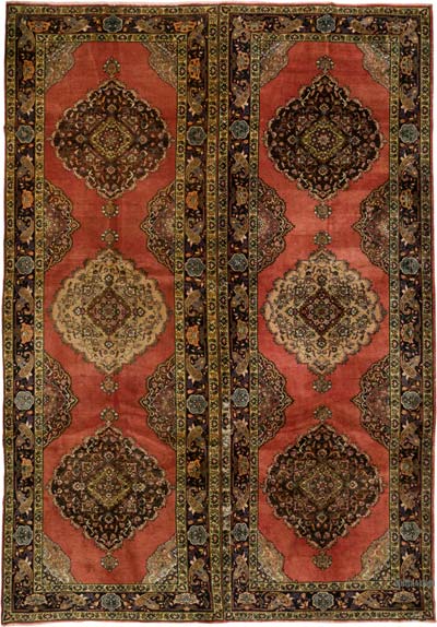 El Dokuma Vintage Halı - 298 cm x 430 cm