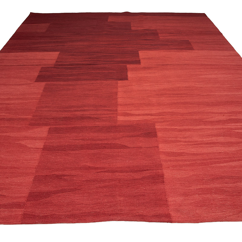 New Contemporary Handwoven Kilim Rug - 7' 1" x 10' 6" (85" x 126") - K0091549