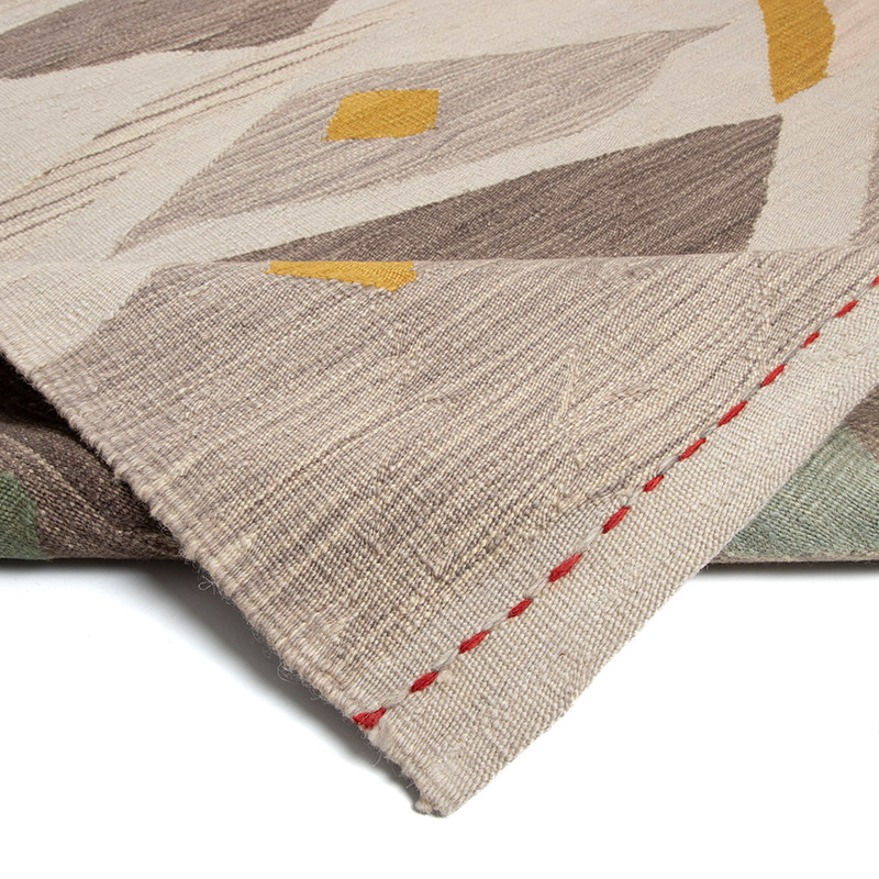 New Contemporary Handwoven Kilim Rug - 5' 10" x 8'  (70" x 96") - K0091553