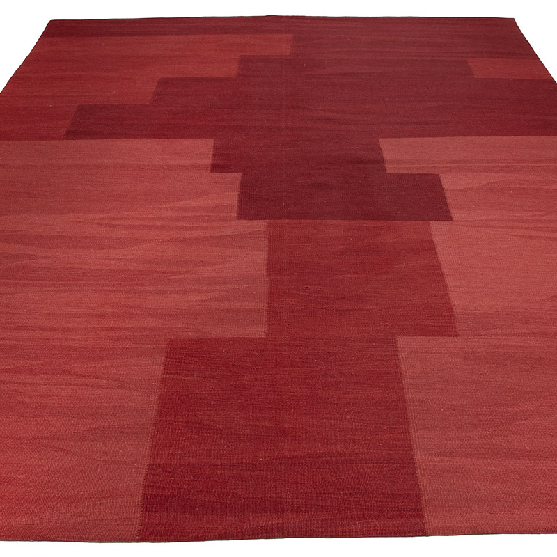 New Contemporary Handwoven Kilim Rug - 5' 10" x 8' 6" (70" x 102") - K0091565