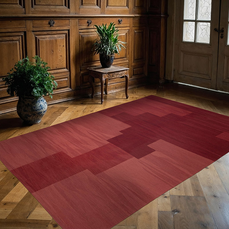 New Contemporary Handwoven Kilim Rug - 5' 10" x 8' 6" (70" x 102") - K0091565