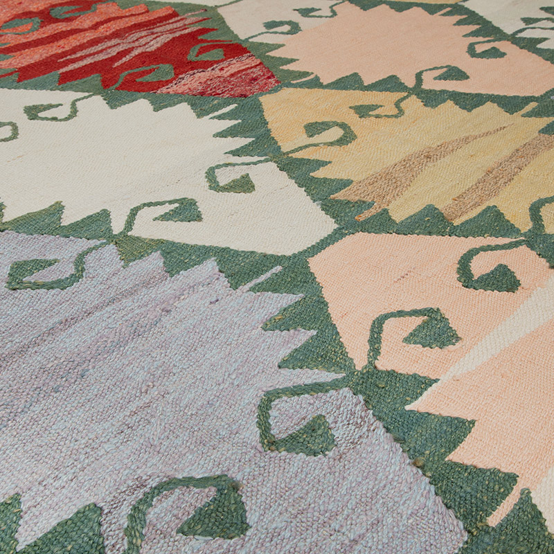 Yeni Kök Boya El Dokuma Kilim - 172 cm x 244 cm - K0091570