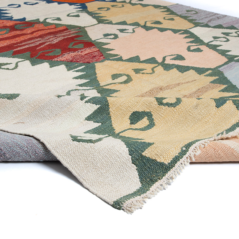 Yeni Kök Boya El Dokuma Kilim - 172 cm x 244 cm - K0091570
