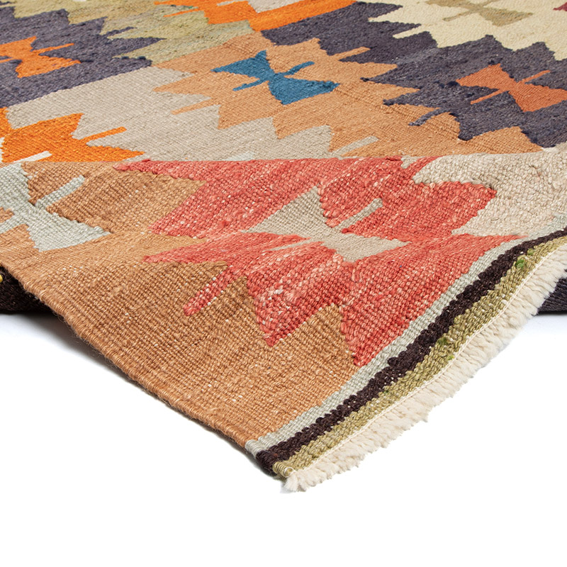Nueva Alfombra Turca Kilim - 147 cm x 243 cm - K0091572