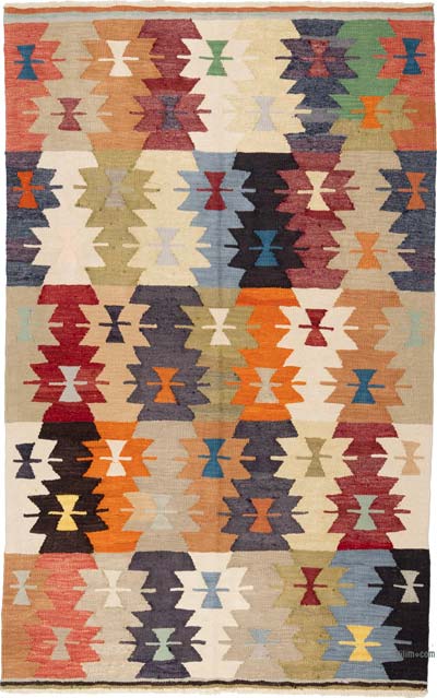 Yeni Kök Boya El Dokuma Kilim - 147 cm x 243 cm