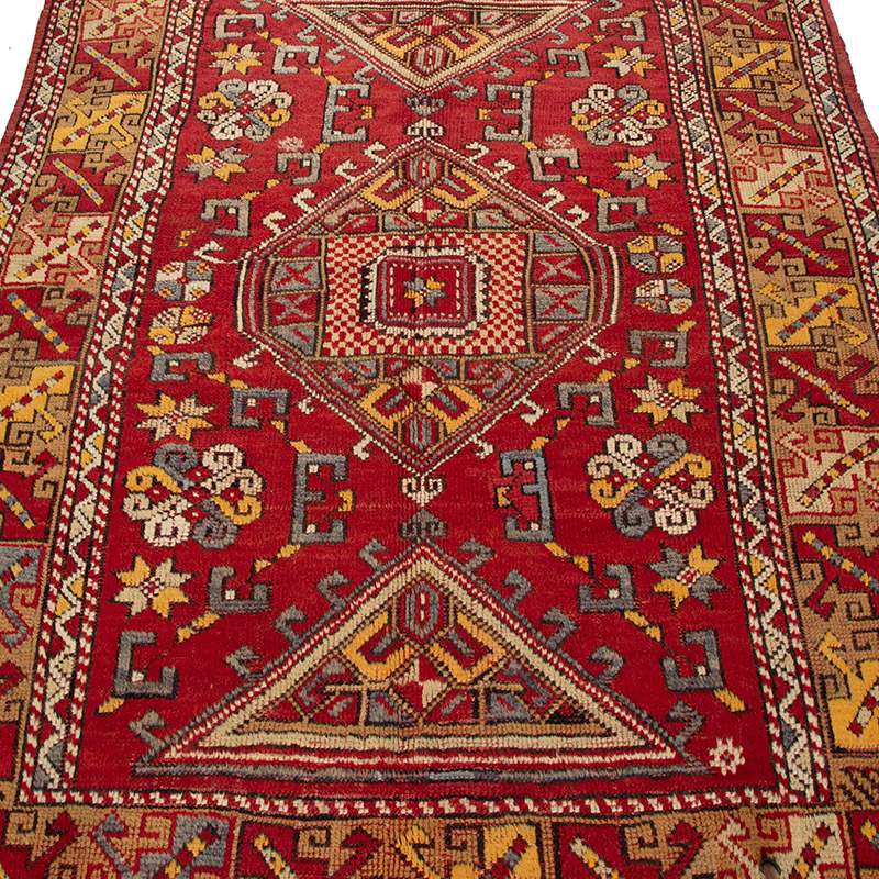 El Dokuma Vintage Halı - K0091580