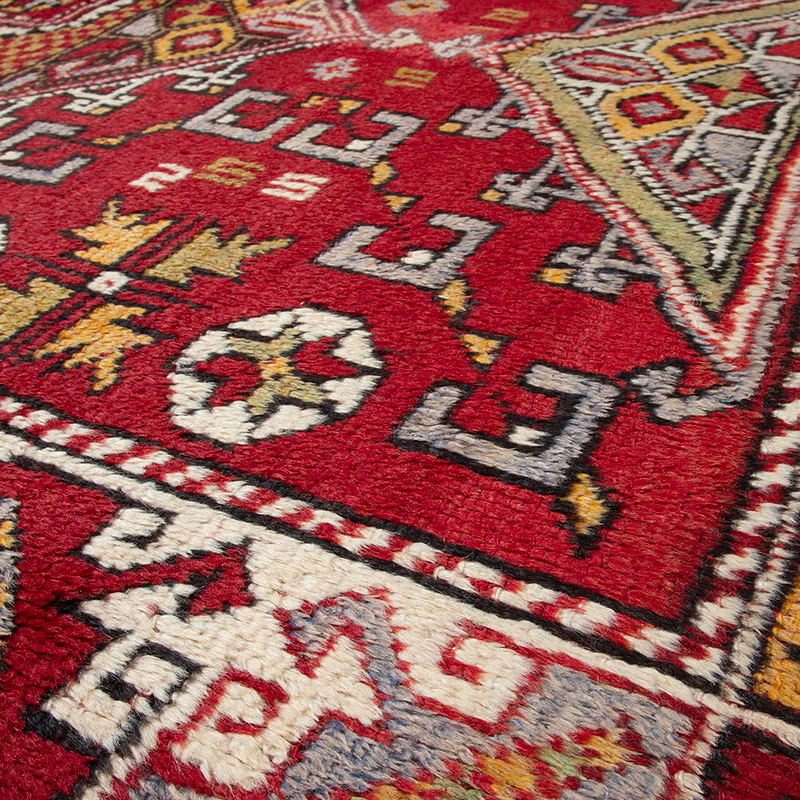 Alfombra Vintage Turca Anudada a Mano - K0091581