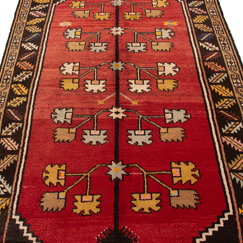 El Dokuma Vintage Halı - K0091582