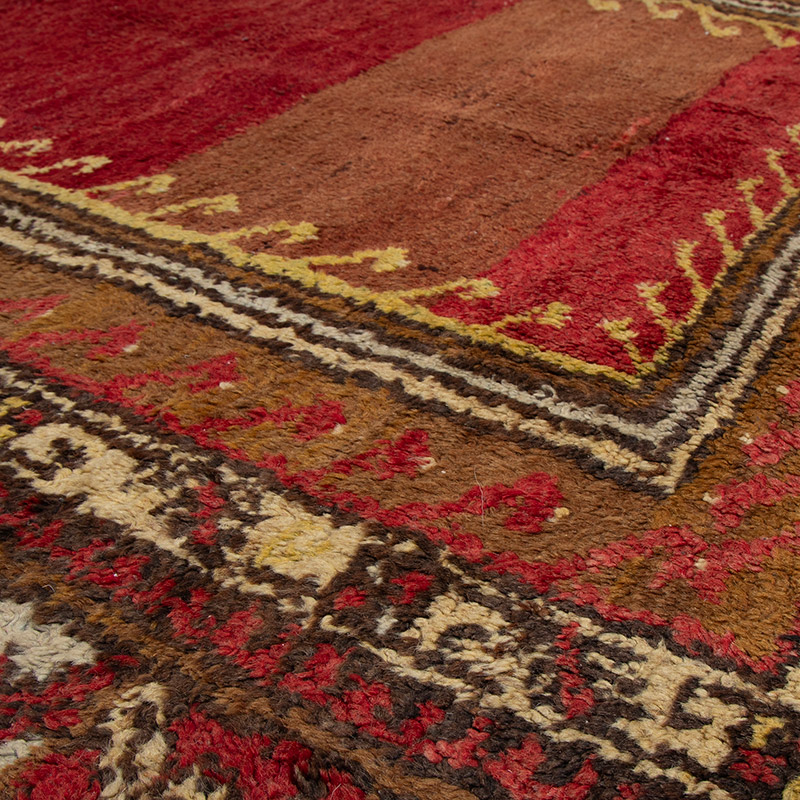 Alfombra Vintage Turca Anudada a Mano - K0091584