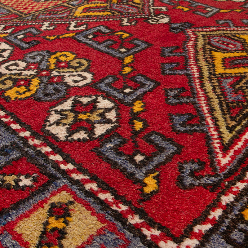 Alfombra Vintage Turca Anudada a Mano - K0091585