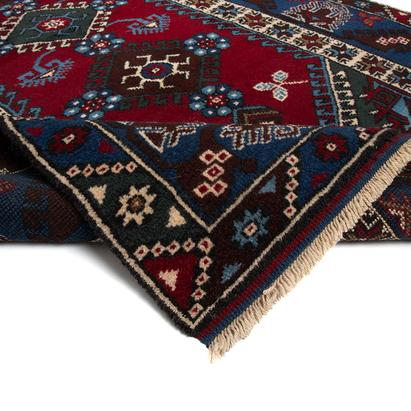 Alfombra Vintage Turca Anudada a Mano - K0091589