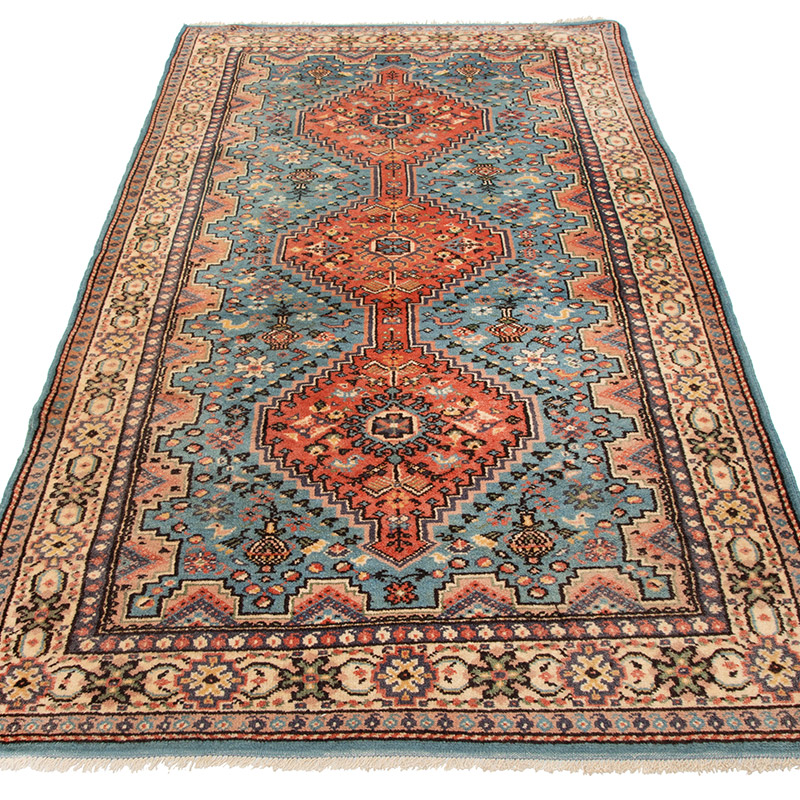 El Dokuma Vintage Halı - K0091591