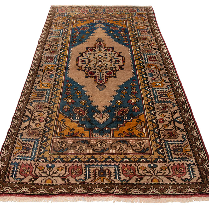 El Dokuma Vintage Halı - K0091592