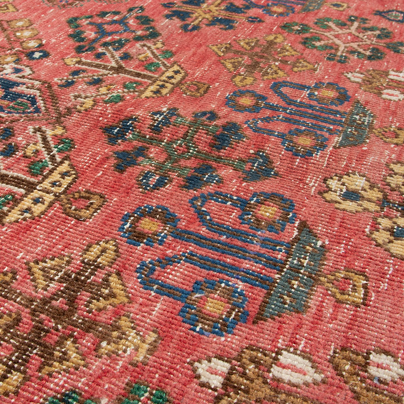 Alfombra Oriental Vintage Anudada a Mano - 128 cm x 188 cm - K0091593
