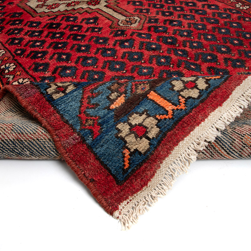 Alfombra Oriental Vintage Anudada a Mano - 123 cm x 204 cm - K0091598