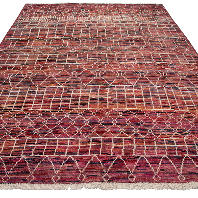 Nueva Alfombra Turca Anudada a Mano - K0091599
