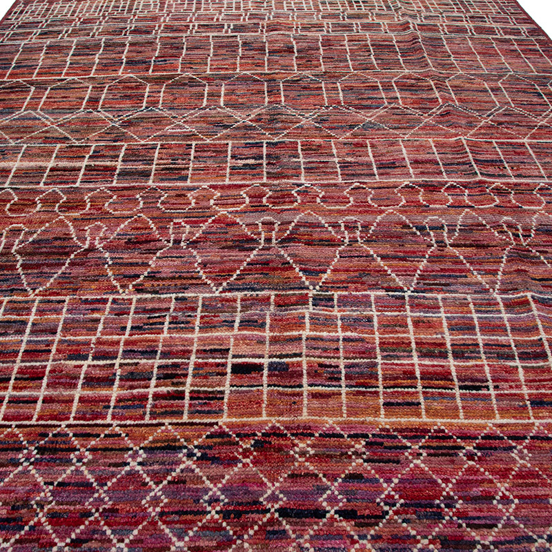 Nueva Alfombra Turca Anudada a Mano - K0091599