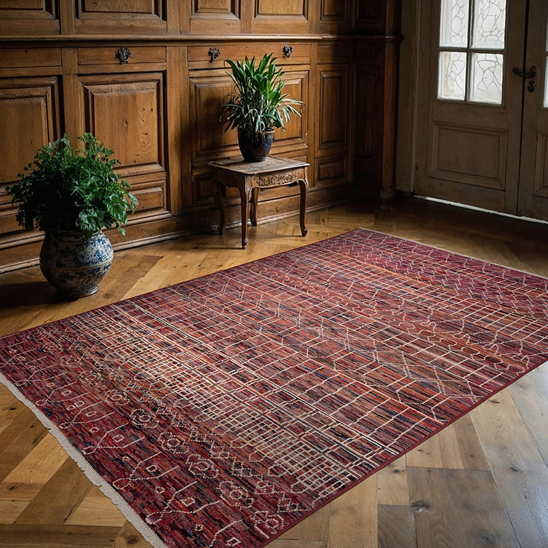 Nueva Alfombra Turca Anudada a Mano - K0091599