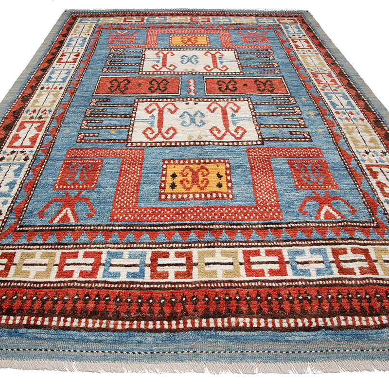 New Turkish Hand-Knotted Rug - K0091601