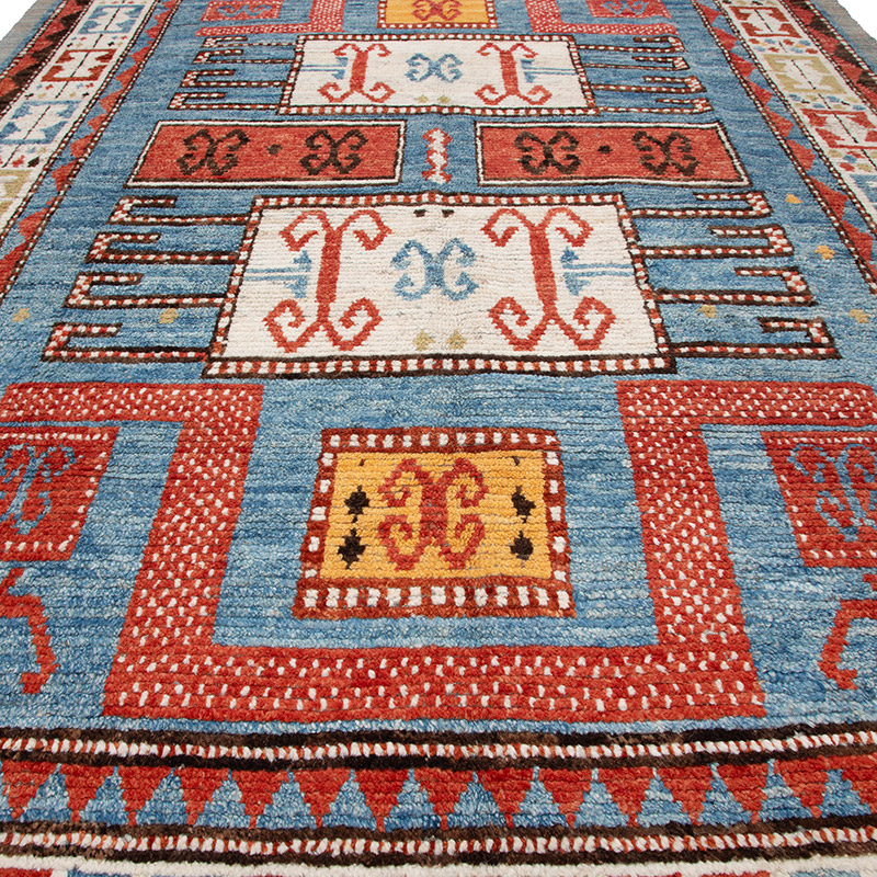 New Turkish Hand-Knotted Rug - K0091601