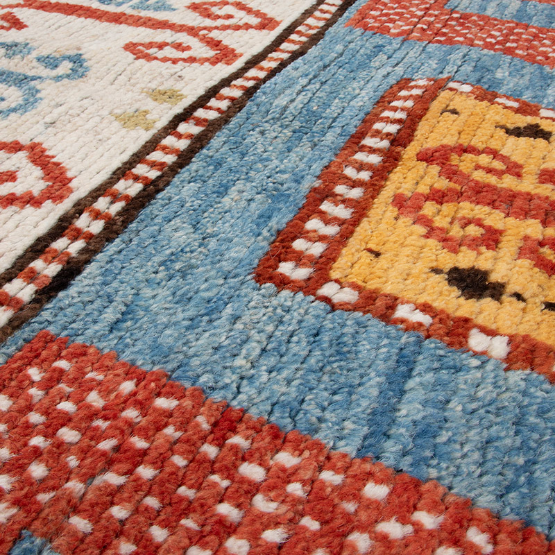 New Turkish Hand-Knotted Rug - K0091601