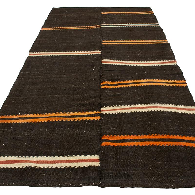 Vintage Anatolian Kilim Rug - 4' 8" x 10'  (56" x 120") - K0091611