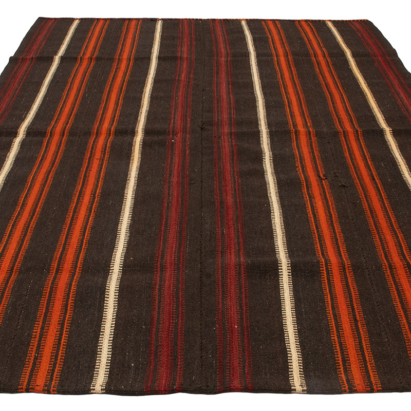 Vintage Anatolian Kilim Rug - 5' 5" x 8' 1" (65" x 97") - K0091612