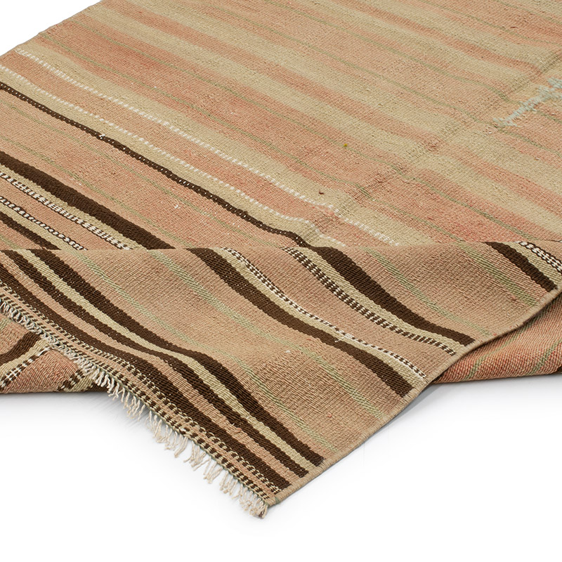 Vintage Anatolian Kilim Rug - 4'  x 7' 7" (48" x 91") - K0091619