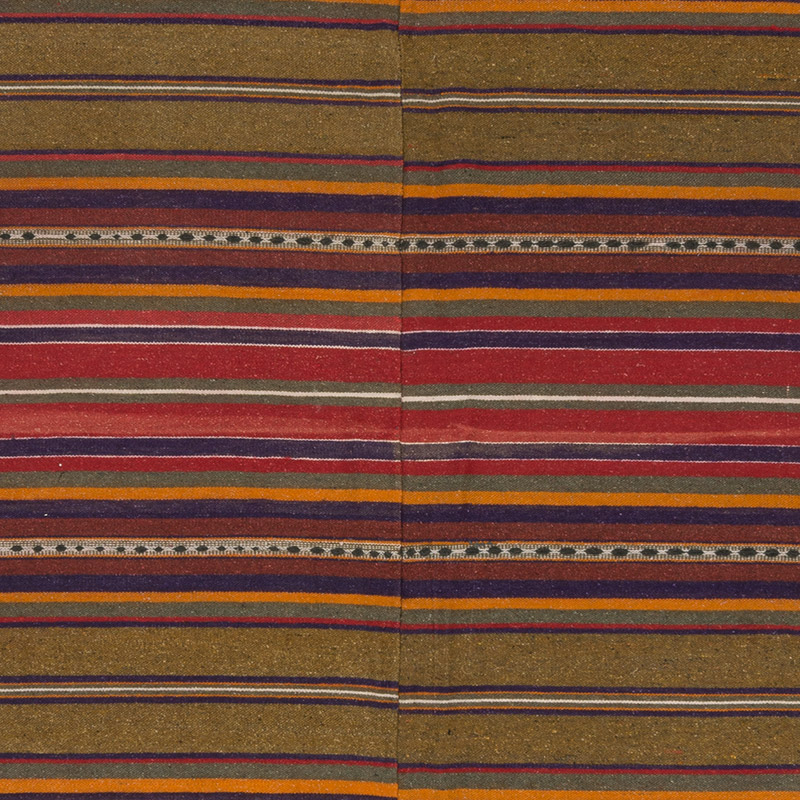 Vintage Manastir Kilim Rug - 4'  x 7' 4" (48" x 88") - K0091620